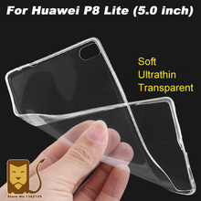 Чехол Huawei P8 облегченная чехол тпу, ультратонкий прозрачный мягкий защитный чехол для P8 Lite