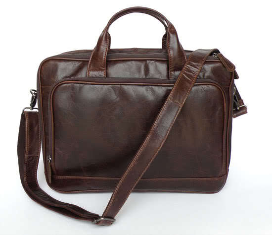 Genuine Leather Bag Men Messenger Bags Portfolio Business Briefcase Men's Travel Bags Shoulder Bags 14