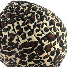 2016 Free Shipping leopard zebra Stretchy Turban Headwrap Hats Band Sleep high Quality Chemo Bandana hijab