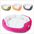 Removable Wash Pet Bed Soft Sherpa Fleece Dog Kennel Autumn Winter Warm Bed For Small Medium