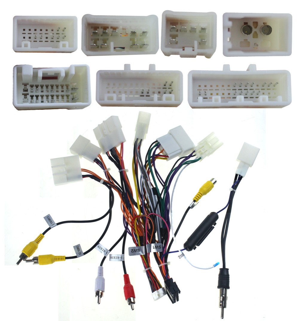 Special wiring harness for Toyota Corolla Camry ISO harness car radio