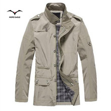 New Arrival Fashion Thin Men Jacket Coat Hot Sell Casual Wear XXL Korean Comfort Autumn Overcoat Outwear Necessary Free shipping