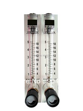 Panel de agua medidor de flujo, líquidos medidor de flujo 4-18LPM con válvula, otras diferentes medición disponible