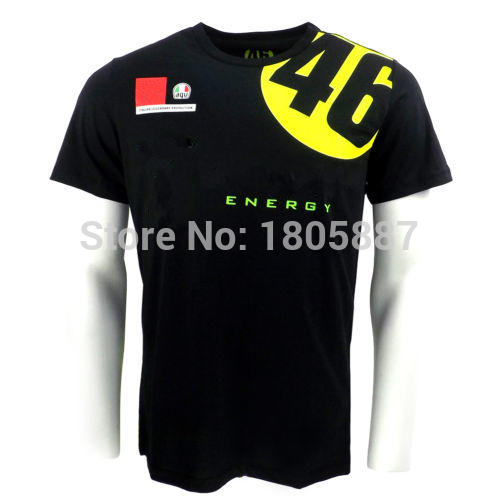 2016  Moto GP  VR46 camisetas      cotone motogp il - 