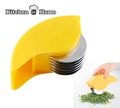 6 Stainless Steel Blade Herb Mincer Portable Herbal Hand Cutter Non slip Grid Cooking Tools