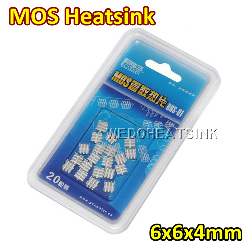 5pack(100pcs) FREE Shipping RHS-01 Aluminum Tiny MOS Heatsink Heat Sink Heatsinks Cooler Heatsink Radiator