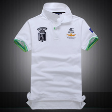 New high quality aeronautica militare brand men’s shirt air force one short sleeve 100% cotton shirt free shipping