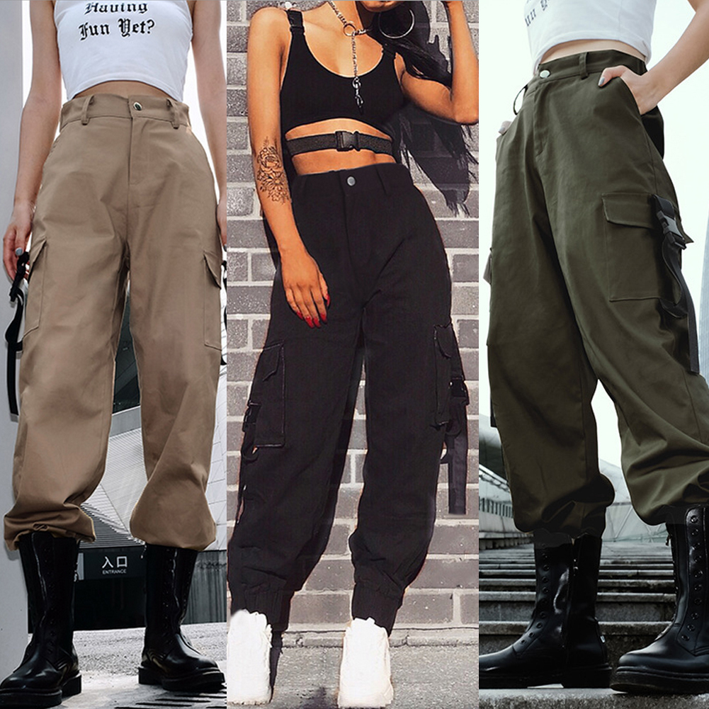 trendy cargo pants womens