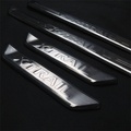 Stainless Steel External Door Sill Scuff Plate for 2008 2012 2013 Nissan X Trail X Trail