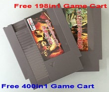 Free 400 in 1 & 198 in 1 Game Carts, NES 72 Pins Game Cartridge Replacement Plastic Shell