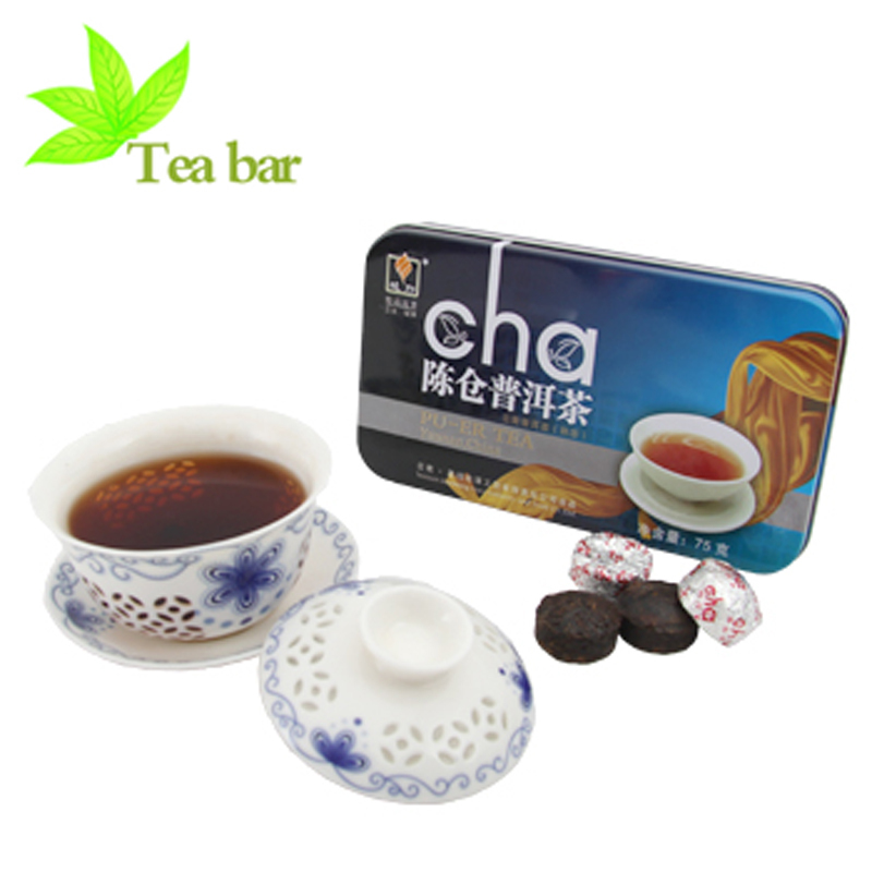 puer tea Top Grade Lose Weight Chinese Health food Chinese Yunan Organic pu er tea Mini