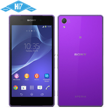 100% Brand  Original Sony Xperia Z2 Mobile Phone Quad Core WIFI 3200mAh 3GB RAM Unlocked Smart Cell Phone Free Shipping