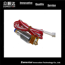 E3D-V6 3d printer Bowden wade Extruder nozzle E3D V6 J-head Hotend with Cooling Fan for 1.75mm/3.0mm filament 0.2/0.3/0.4/0.5mm