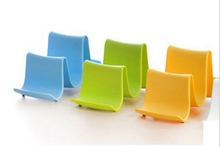 New Fashion Creative Kitchen Accessories Pot Cover Holder Multifunction Wave Shape Knife Holder Storage Rack Free Shipping