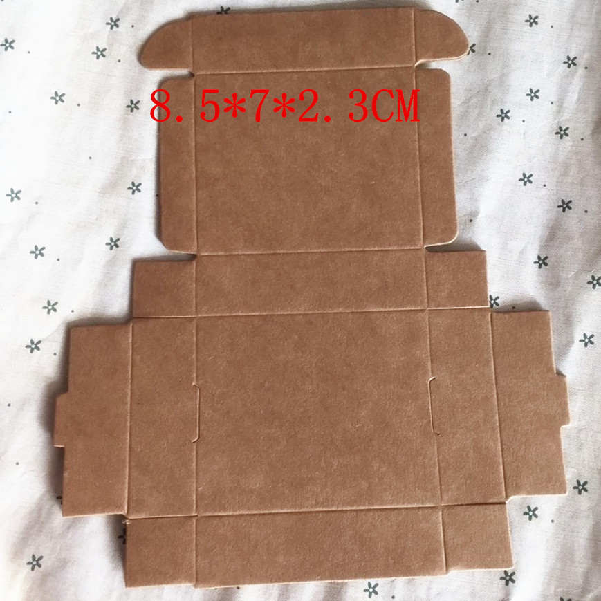 Aliexpress.com: Comprar Venta al por mayor 8.5 * 7 * 2.3 CM Kraft cajas
