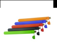 2016 Low price OEM beatiful slim silicon wristband usb 2.0 flash drive bracelet USB flash memory