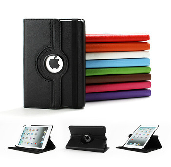 360 Rotation PU Leather case for Apple iPad Air 5 Smart cover ipad5 flip cases with