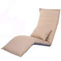 Japanese Chaise Lounge Chair Living Room Furniture Floor Seating Adjustable Foldable Upholstered Folding Lazy Lounger Sofa