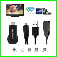 Free shipping ! Chromecast TV Stick OTA Dongle Wi-Fi Display Receiver Miracast Airmirroring Andriod Windows iOS MiraScreen
