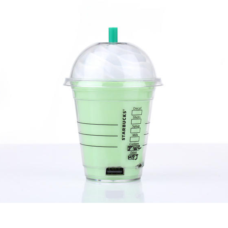 Starbuck power bank 5200mAh Cup Stype Portable Charger for iPhone Samsung Xiaomi note Cellphone