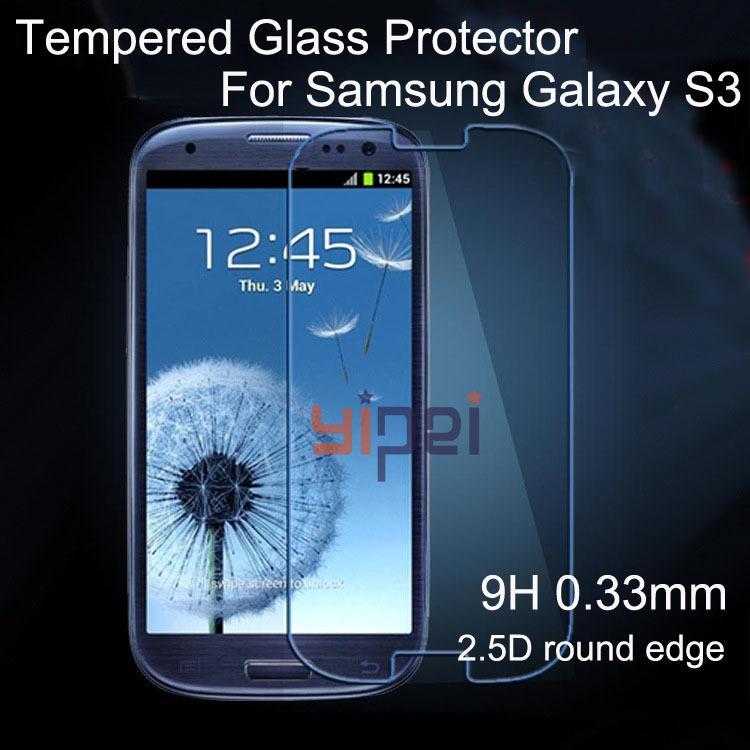 0 33mm 2 5D Explosion Proof Premium Tempered Glass Screen Protector for Samsung Galaxy i9300 S3