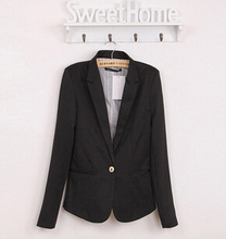 NEW blazer women suit blazer foldable brand jacket made of cotton spandex with lining Vogue refresh