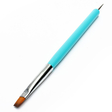 Hot 2015 New Arrival Promotion 2 Ways Nail Art Pen Painting Dotting Acrylic UV Gel Polish