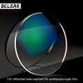 BCLEAR 1 61 Index Resin lenses Optical Lens UV400 Reflective Coating Lens Optical Glasses for Presbyopia