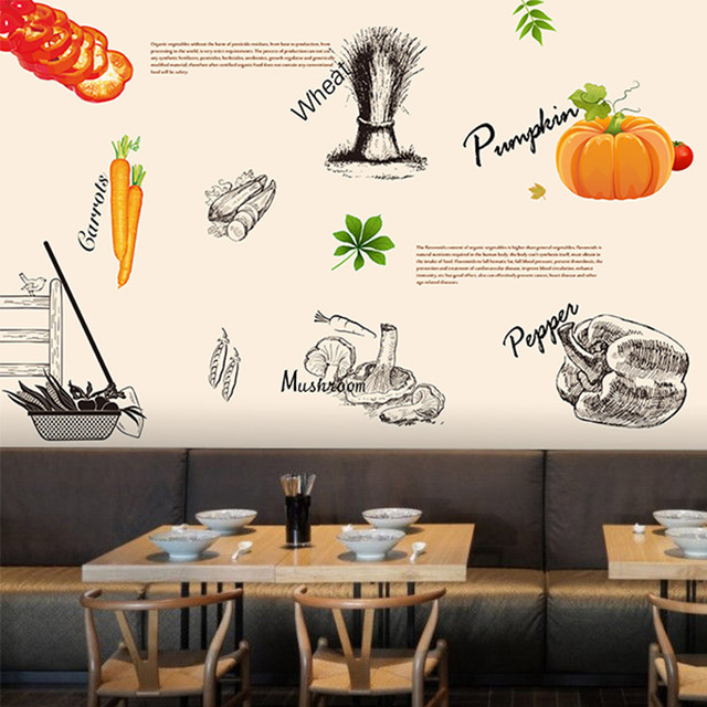EnvÃo libre pintado a mano de la cocina vegetales restaurante ...