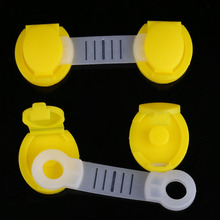 Free Shipping High Quality 5pcs Set Safety Lock Baby Child Kids Drawer Cabinet Lock Short Style