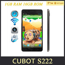 Cubot S222 Dual Sim MTK6582A Quad Core Mobile Phone Android 4 4 OS 5 5 Inch