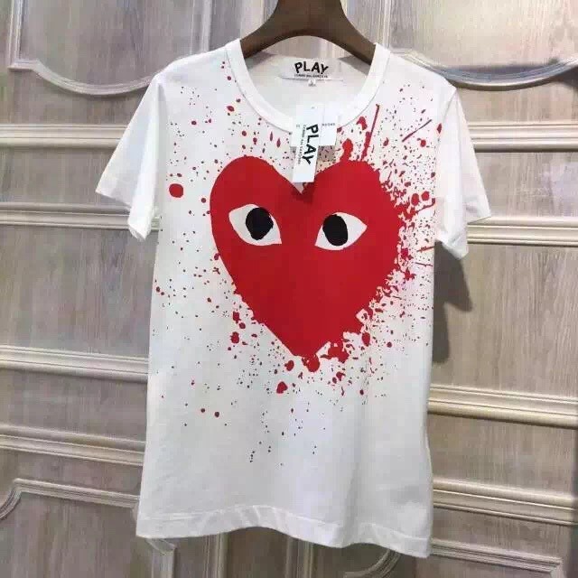 comme des garcons couple shirt