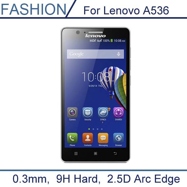 0 3mm Tempered Glass for Lenovo A536 a 536 9H Hard 2 5D Arc Edge High