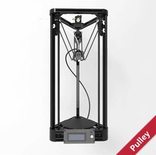 2016 Injection Model Kossel Mini 3D Printer Delta Rostock Pulley 3D Printer DIY kit