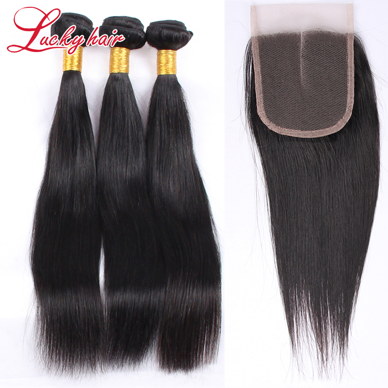 Beauty Forever Hair With Closure 3 Bundles Malaysian Straight Hair With Closure Malaysian Bundles With Closure Cheap Human Hair