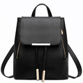 Women Backpack High Quality PU Leather School Bags For Teenagers Girls Top handle Backpacks Herald Fashion