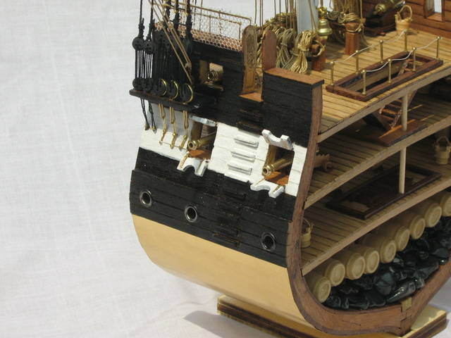 section Details about   Sail Boat Model Kit Classics USS Constitution 1794 Wooden Ship Quality 