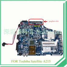 IALAA LA-3631P K000056840 For toshiba satellite A215 laptop motherboard AMD with graphics slot DDR2