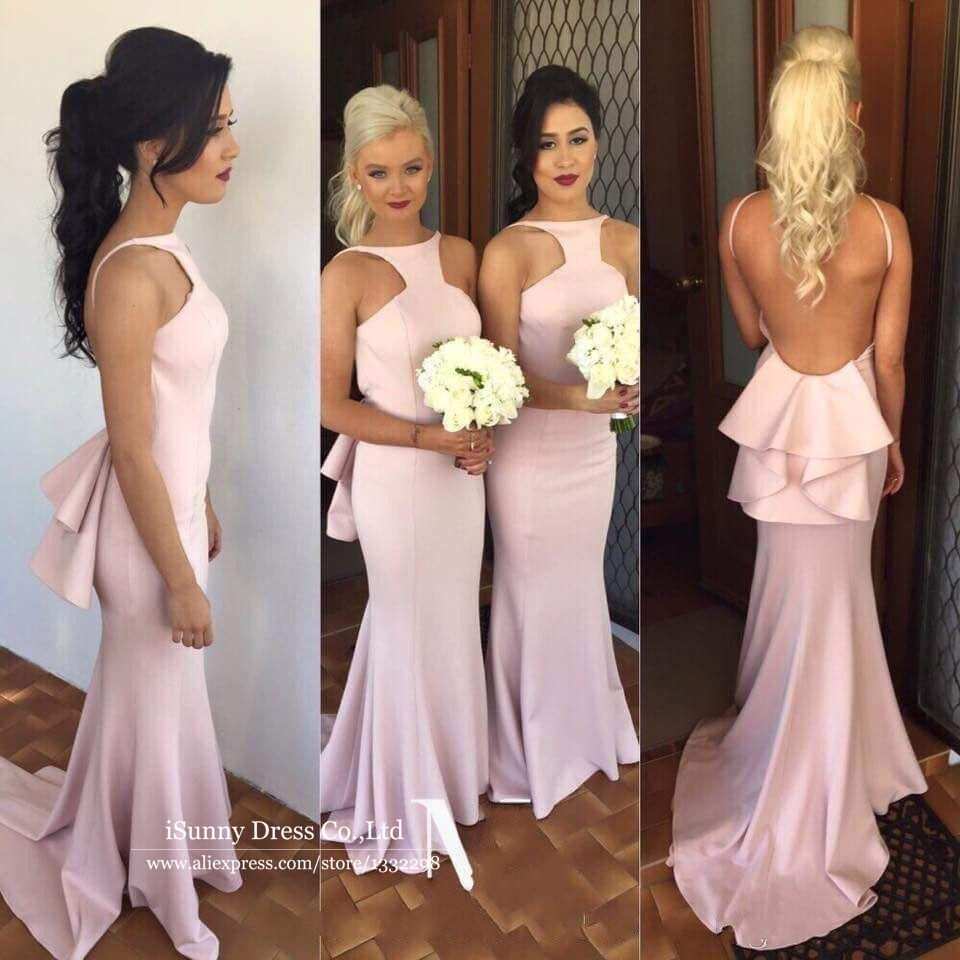 Bridesmaids dresses by color and fabric