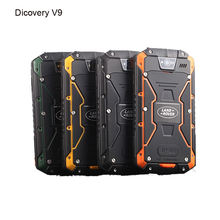 Original Discovery V9 Rugged Smartphones Android 4 4 MT6572 Dual Core 3G 512MB RAM 4GB ROM