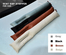 Free Shipping 2015 New Car Seat Crevice Gap Stopper PU Leather Leakproof Protector
