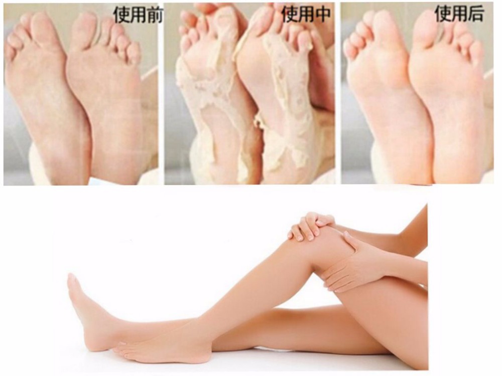 2PCS bags New hot Free shiping Milk bamboo vinegar remove dead skin foot skin smooth exfoliating