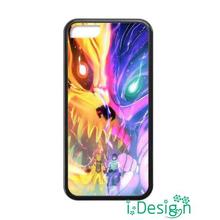 Fit for Samsung Galaxy mini S3/4/5/6/7 edge plus+ Note2/3/4/5 back skins cellphone case cover Naruto Shippuden Naruto and Sasuke
