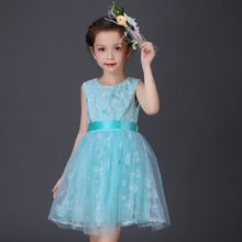 Chrismas Baby Girl Princess Party Lace Tulle Flower Gown Fancy Dress Sundress