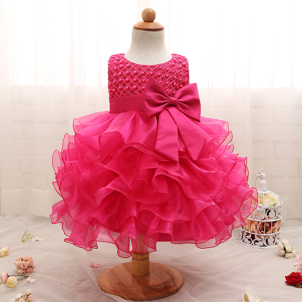 Baby girl princess dress evening dress wedding baptism ceremony costume new