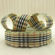 25y42279 7/8″(22mm) scotish high quality printed polyester 25 yards, diy handmade materials, wedding gift wrap