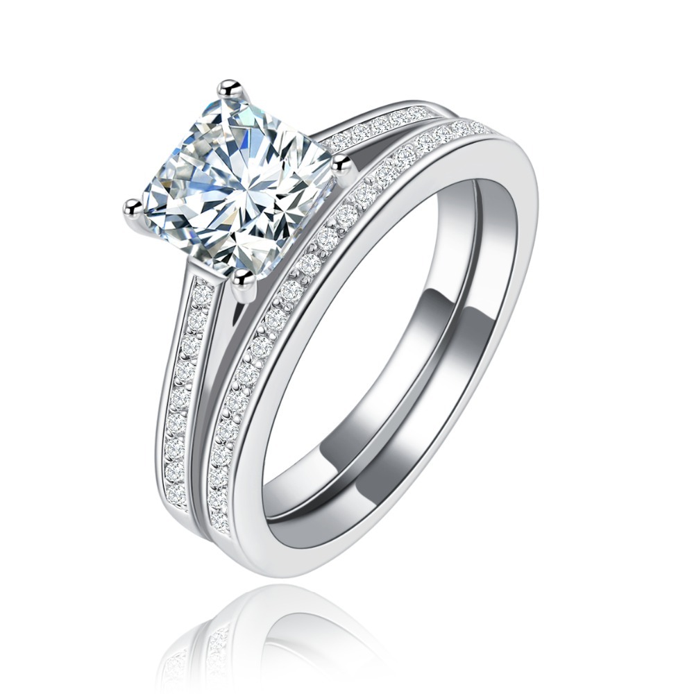 ... ring-Sets-Geometric-fine-jewelry-Classic-engagement-wedding-rings-for ... ring-Sets-Geometric-fine-jewelry-Classic-engagement-wedding-rings-for