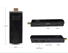 Windows 10 2GB RAM 32GB Capacity Mini pocket PC HDMI TV stick Player box Quad Core