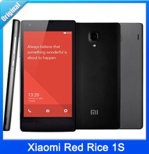 Original Xiaomi Red Rice 1S WCDMA Redmi Xiaomi Hongmi 1S WCDMA Phone Qualcomm Quad Core Android Mobile Phone Smartphone 3G