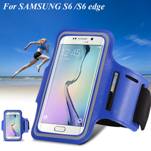  S5 S6 Arm Band Case Holder Pounch Belt Brazalete Deportivo Sport Running Accessories For Samsung